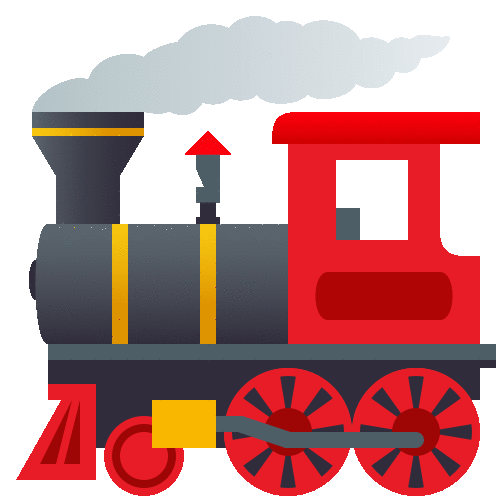 Locomotive Travel Sticker - Locomotive Travel Joypixels Stickers