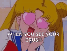 Sailor Moon In Love GIF - Sailor Moon In Love Heart GIFs