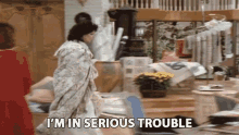 Im In Serious Trouble Susanne Sugarbaker GIF - Im In Serious Trouble Susanne Sugarbaker Delta Burke GIFs