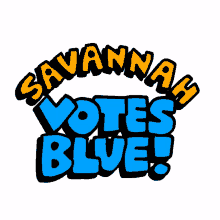 savannah savannah georgia georgia ga vote blue