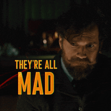 They'Re All Mad Gus March-phillips GIF - They'Re All Mad Gus March-phillips The Ministry Of Ungentlemanly Warfare GIFs