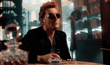 Good Omens Good Omens Crowley GIF - Good Omens Good Omens Crowley Sniffling GIFs
