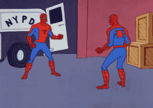 Spiderman Recognize Himself GIF - Spiderman Recognize Himself GIFs