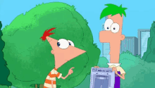 Phineas And Ferb Shocked GIF
