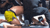 a ufc fight between mitchell and silva
