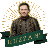 Huzzah Great Sticker - Huzzah Great Stickers