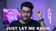 Just Let Me Know Amal Gopal GIF - Just Let Me Know Amal Gopal Gadgets One Malayalam Tech Tips GIFs
