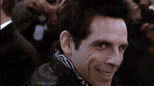 Two Men Look At Each Other Zoolander GIF