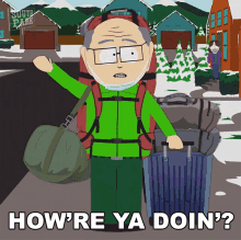 Howre Ya Doin Herbert Garrison GIF - Howre Ya Doin Herbert Garrison South Park GIFs