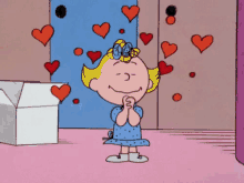 Charlie Brown Hearts GIF - Charlie Brown Hearts Crush GIFs