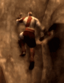 Kratos Kratos Climb GIF - Kratos Kratos Climb Climb GIFs