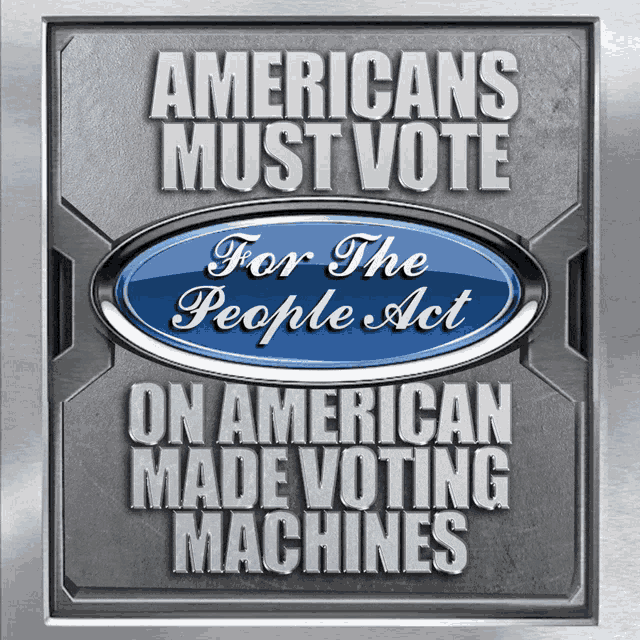 Americans Must Vote On American Made Voting Machines GIF - Americans Must Vote On American Made Voting Machines Voting Machines GIFs