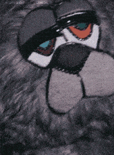 a close up of a stuffed animal wearing sunglasses with the words vonxodr tumblr written below it