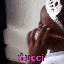 Gucci Gucci Girl GIF - Gucci Gucci Girl Omg Omg What Are You Wearing GIFs