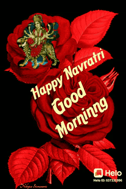 Good Morning and Happy Navratri Images