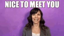 Your Happy Workplace Wendy Conrad GIF - Your Happy Workplace Wendy Conrad Nice To Meet You GIFs