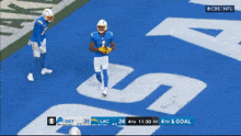 La Chargers Quentin Johnston GIF - La Chargers Quentin Johnston Chargers GIFs