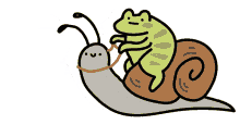 snail coming