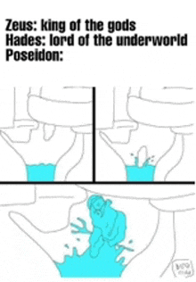 Poseidon Kiss GIF - Poseidon Kiss Toilet GIFs