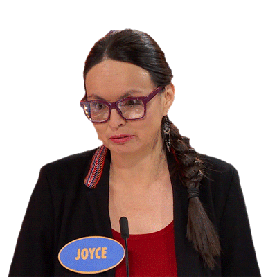 I Dont Know Joyce Sticker - I Dont Know Joyce Family Feud Canada Stickers