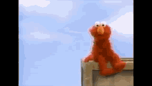 Elmo Sinking GIF - Elmo Sinking Sesame Street GIFs