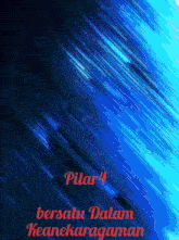 a blue background with pillar 4 written on it