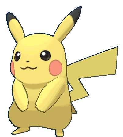 Pikachu Cute Sticker - Pikachu Cute Standing Stickers