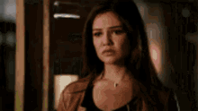 Concerned Davina Claire GIF - Concerned Davina Claire Danielle Campbell GIFs