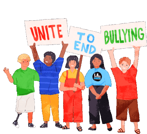 United To End Bullying Buddy Sticker - United To End Bullying Buddy Bully Stickers
