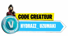 code createur hydraz uzumaki