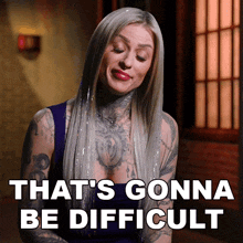 That'S Gonna Be Difficult Ryan Ashley GIF - That'S Gonna Be Difficult Ryan Ashley Ink Masters GIFs