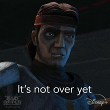 It'S Not Over Yet Hunter GIF - It'S Not Over Yet Hunter Star Wars The Bad Batch GIFs