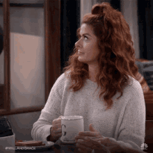 oh okay debra messing grace adler will and grace lets drink