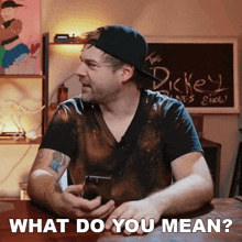 What Do You Mean Jared Dines GIF - What Do You Mean Jared Dines The Dickeydines Show GIFs