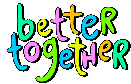 Text Cute Text Sticker - Text Cute Text Better Together Stickers