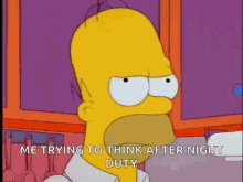 Homer Thinking GIF - Homer Thinking Simpsons GIFs