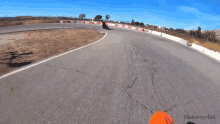 Left Bend Motorcyclist GIF