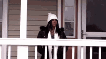 Snookie Is Cold GIF - Cold Snookie Blizzard GIFs