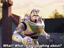 Toy Story2 Outtakes GIF - Toy Story2 Outtakes Buzz Lightyear GIFs
