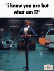 I Know You Are But What Am I Spies In Disguise GIF