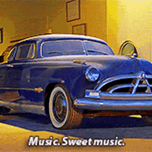 Cars Doc Hudson GIF - Cars Doc Hudson Music Sweet Music GIFs