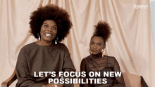 Lets Focus On New Possibilities Choyce Brown GIF - Lets Focus On New Possibilities Choyce Brown Tabitha Brown GIFs