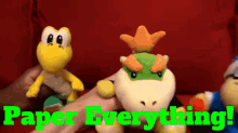 Sml Bowser Junior GIF - Sml Bowser Junior Paper Everything GIFs