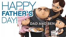 Happy Fathers Day Greetings GIF - Happy Fathers Day Greetings Minions GIFs