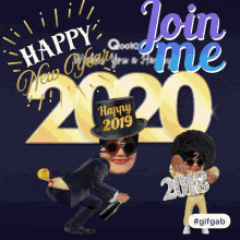 Happy New Year 2019 GIF - Happy New Year 2019 Join Me GIFs