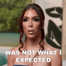 Was Not What I Expected Basketball Wives Orlando GIF - Was Not What I Expected Basketball Wives Orlando Disappointed GIFs