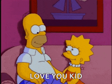 Father Daughter GIF - Father Daughter Thesimpsons GIFs