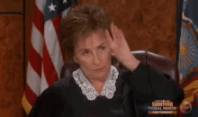 Judge Judy Talk To My Hand GIF - Judge Judy Talk To My Hand Dont Care GIFs