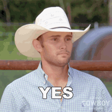 Yes Hunter Arnold GIF - Yes Hunter Arnold Ultimate Cowboy Showdown GIFs