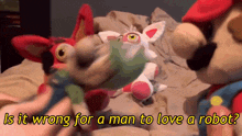 Robot Wrong To Love GIF - Robot Wrong To Love Mario GIFs